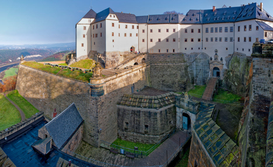 Königstein Fortress, Königstein, Saxony, Germany, Germany